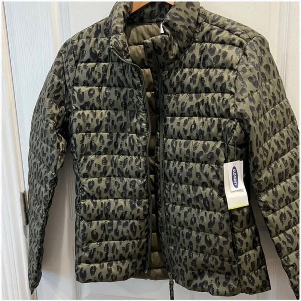 Cheetah print jacket!